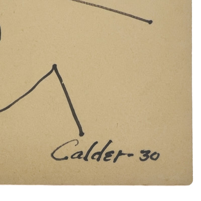 Alexander Calder (Attributed) - Untitled (Woman with Palm Tree Arms)