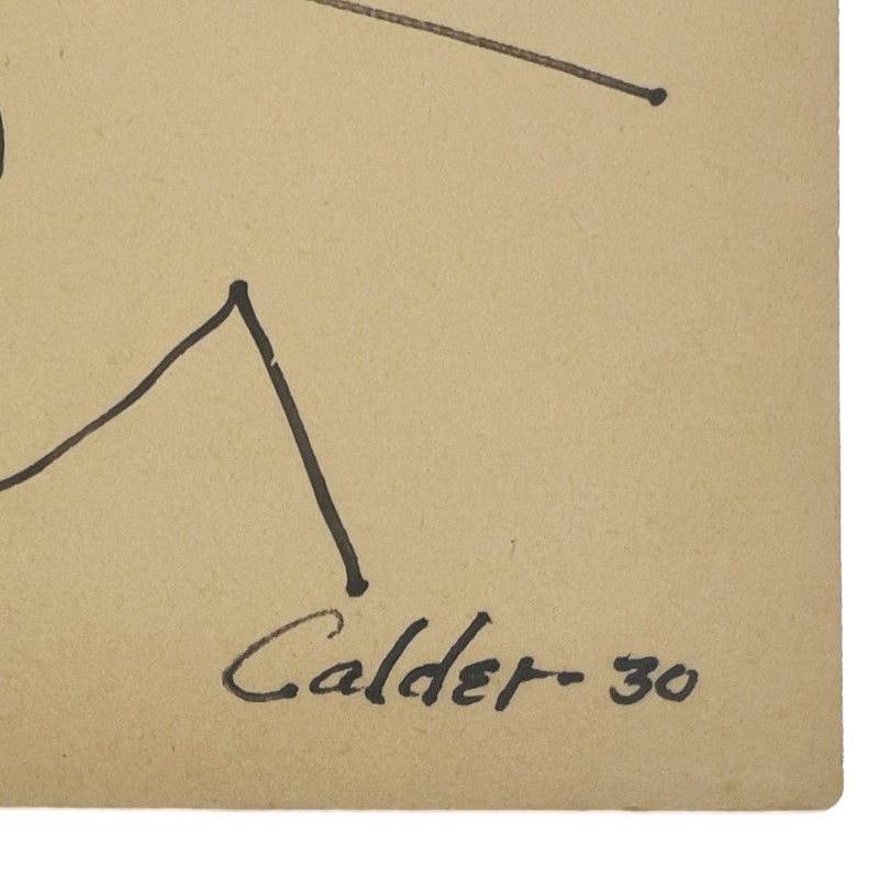 Alexander Calder (Attributed) - Untitled (Woman with Palm Tree Arms)