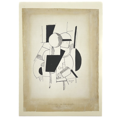 Image for Lot Fernand Leger (Attributed) - L'Homme a la Pipe