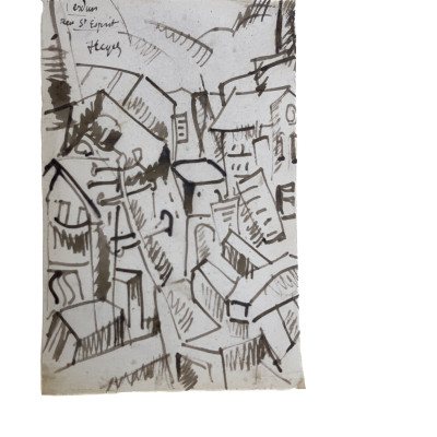 Image for Lot Fernand Leger (Attributed) - Verdun, Rue d' Esprit