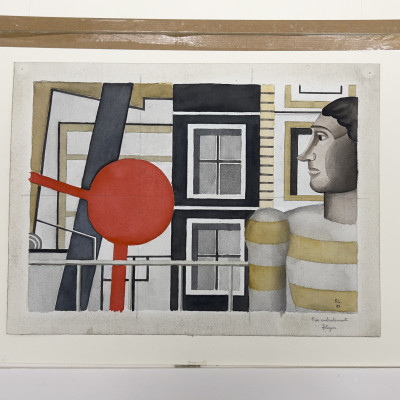 Fernand Leger (Attributed) - L'Homme au Chandail