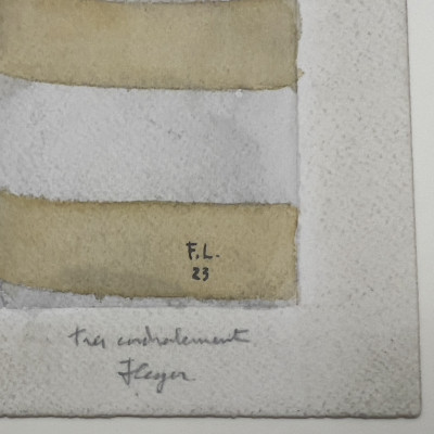 Fernand Leger (Attributed) - L'Homme au Chandail