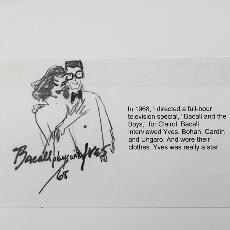 Joe Eula - Bacall and Yves, from Bacall and the Boys