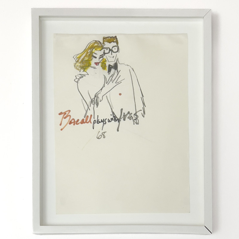 Joe Eula - Bacall and Yves, from Bacall and the Boys