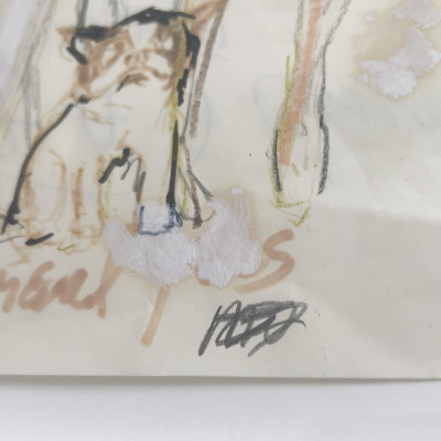 Joe Eula - Yves Saint Laurent's Pug