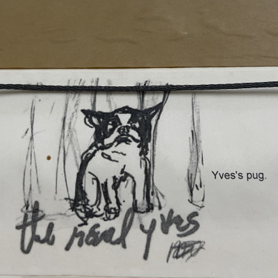 Joe Eula - Yves Saint Laurent's Pug