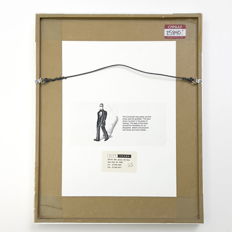 Joe Eula - Yves Saint Laurent Closing His Final Couture Show