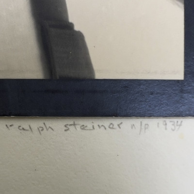 Ralph Steiner - Art Smith in "Cafe Universal"