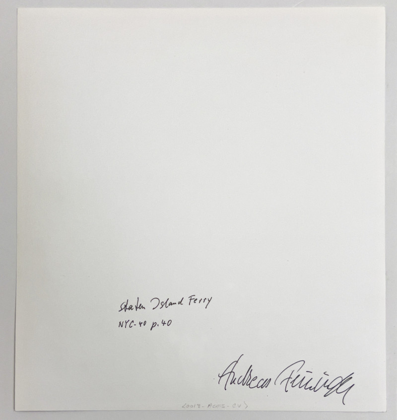 Andreas Feininger - Staten Island Ferry