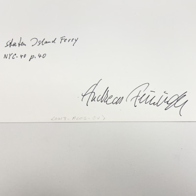 Andreas Feininger - Staten Island Ferry