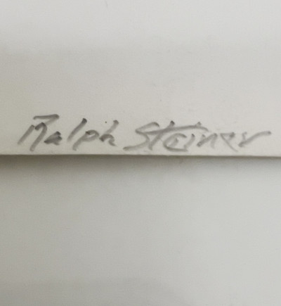 Ralph Steiner - Untitled (Building Signage)