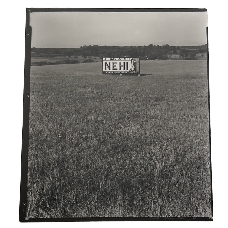 Ralph Steiner - Nehi Sign