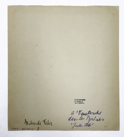 Gertrude Fehr - Jules Fehr Dans Les Pyrenes