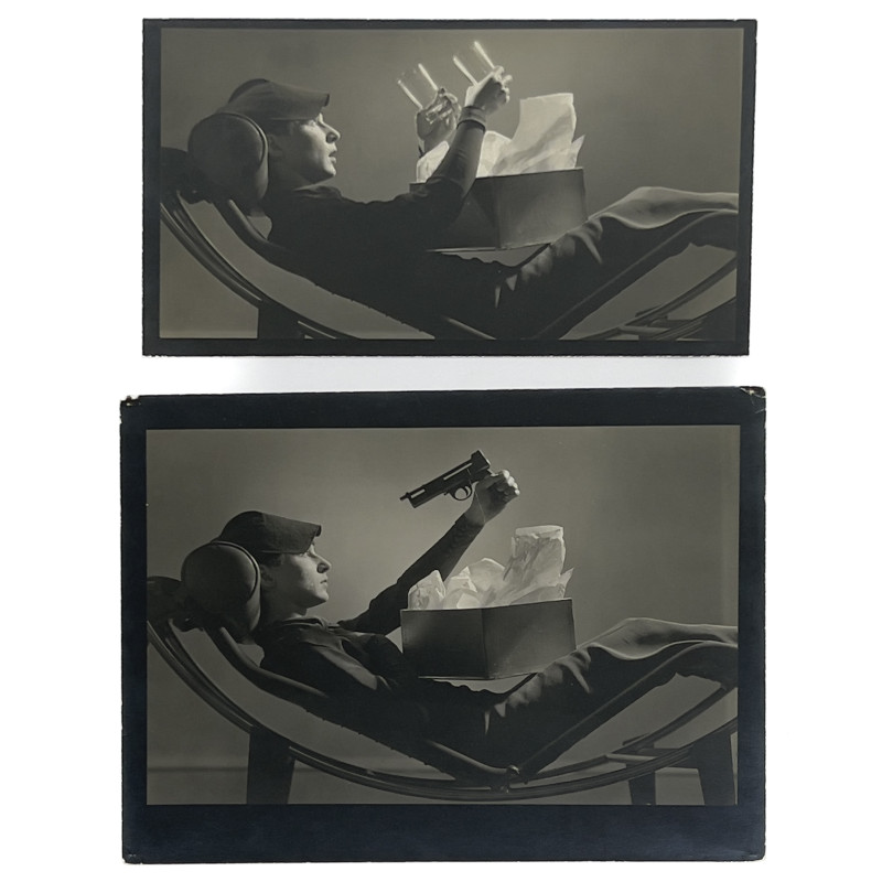 Ralph Steiner - Liz Hawes Advertising Experiments, Two Photographs