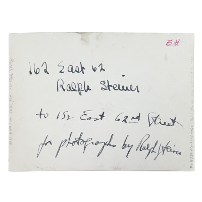 Ralph Steiner - Christmas Card