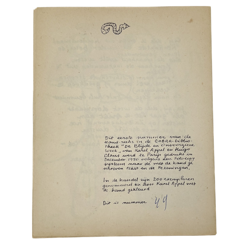 Karel Appel - De Blijde En Onvoorziene Week