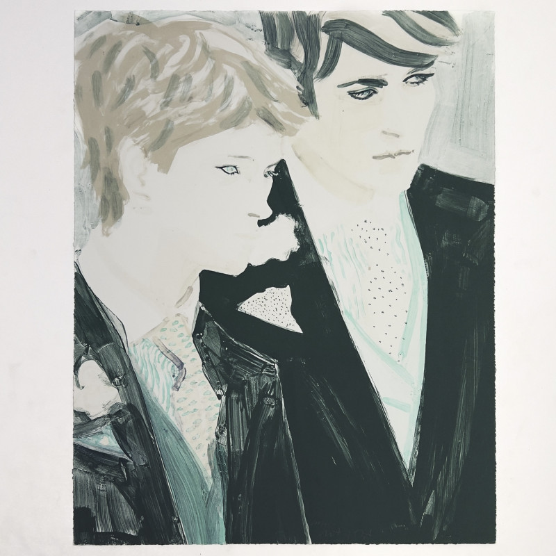 Elizabeth Peyton - Prince Harry and Prince William