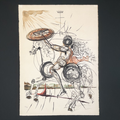 Image for Lot Salvador Dali - The Crazy Horse