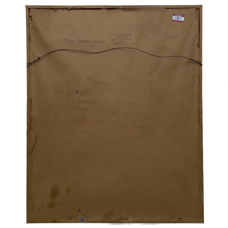 Oswaldo Guayasamín - Portrait of a Woman