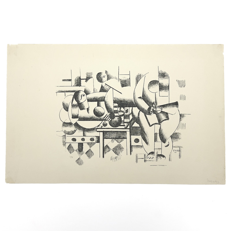 After Fernand Leger - Le Dejeuner