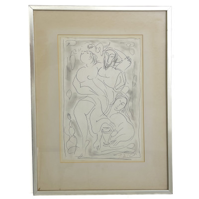 Jose De Creeft - Untitled (Three Figures)