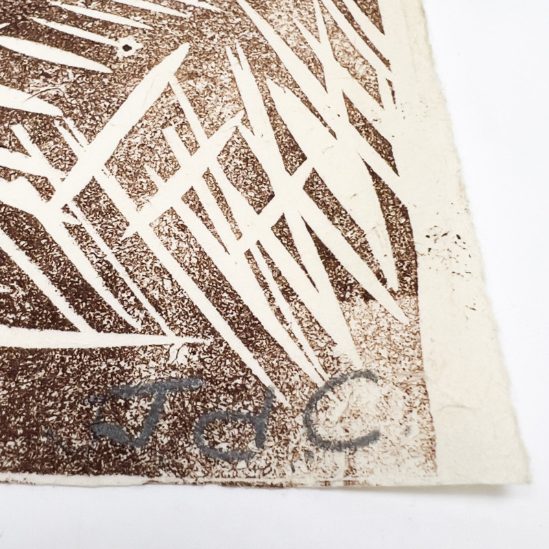 Jose De Creeft - Two Woodblock Prints