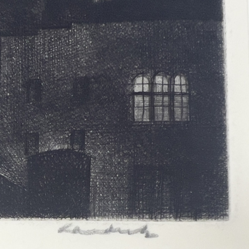 Armin Landeck - Manhattan Nocturne