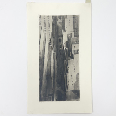 Image for Lot Armin Landeck - Manhattan Canyon