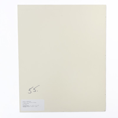 Louis Lozowick - Boy on Library Steps