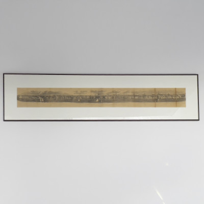 Image for Lot After Charles B.J. Févret De Saint-Mémin - A View of the City of New York from Brooklyn Heights, in 1798 by Monsieur C. B. de Julien de St. Memin with a Pantograph Invented by Himself