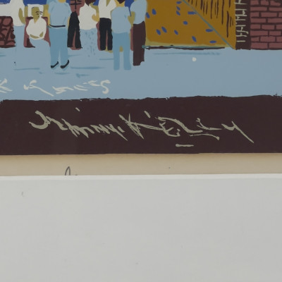 Ralph Fasanella - Family Supper