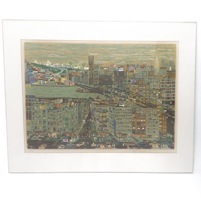 Image for Lot Ralph Fasanella - Bridges