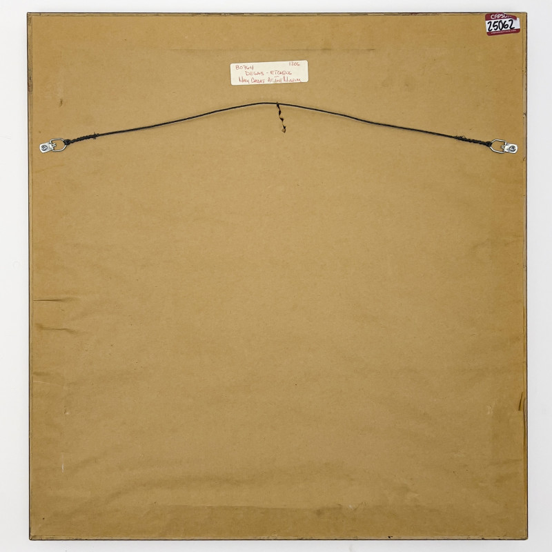 After Edgar Degas - Mary Cassatt au Louvre