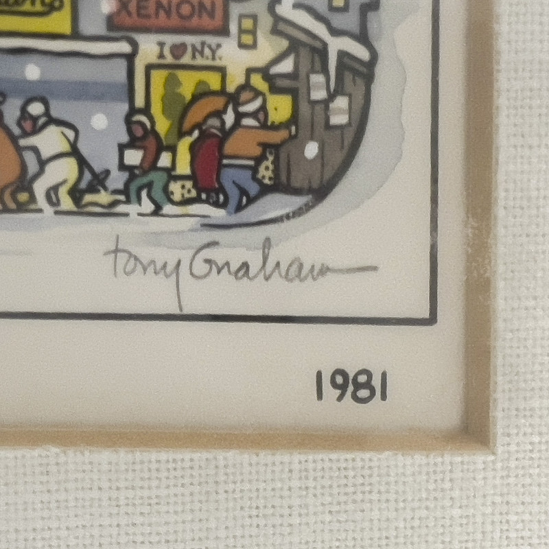 Tony Graham - Christmas in New York (Group of 3)