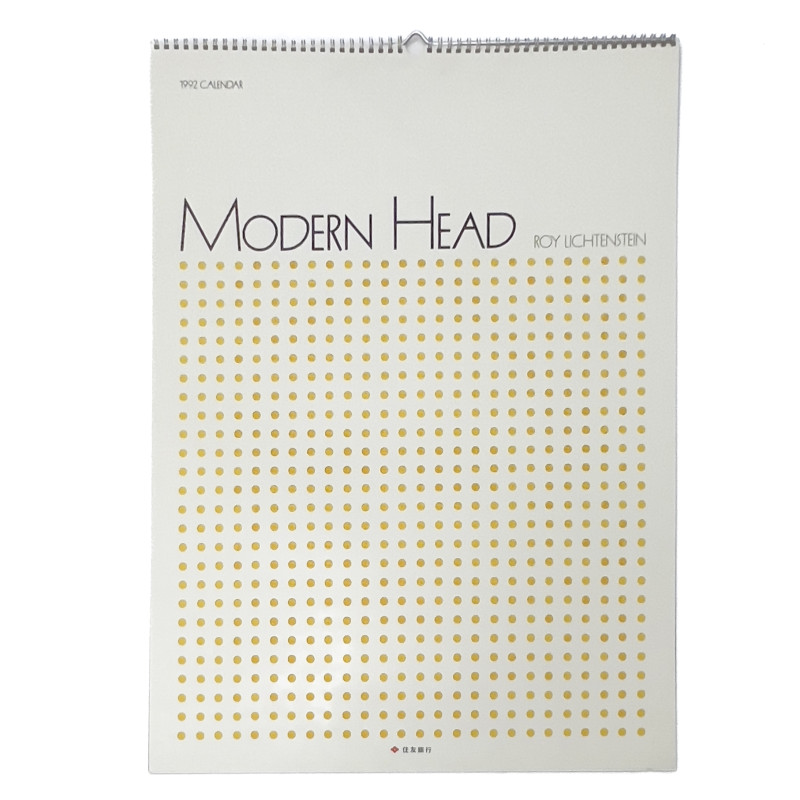 Roy Lichtenstein - Modern Head, 1992 Calendar