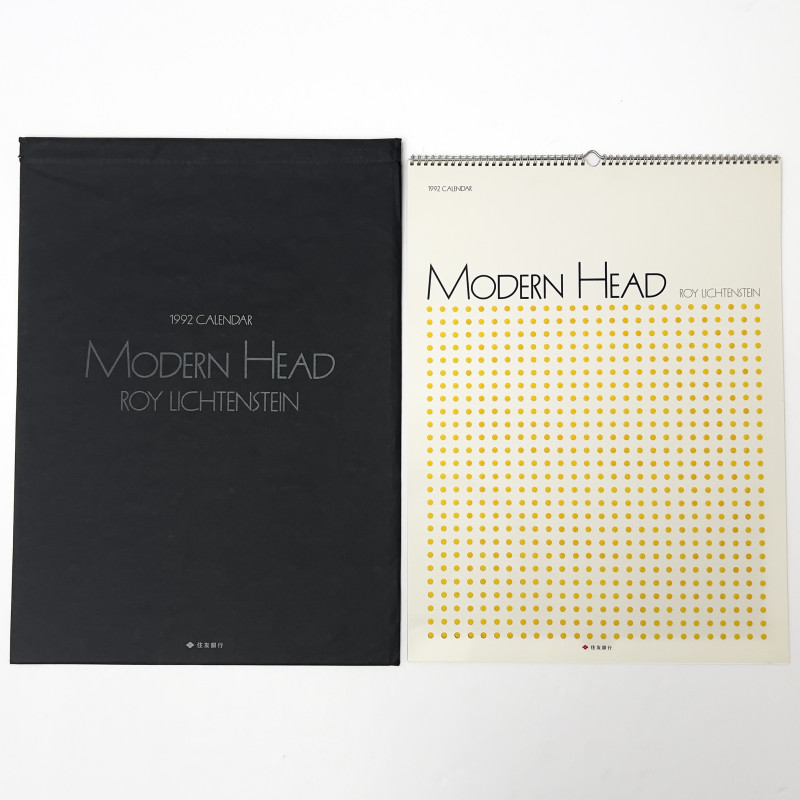 Roy Lichtenstein - Modern Head, 1992 Calendar