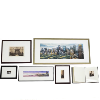 Image for Lot Michael J. Leu - New York City Scenes, Group of 29