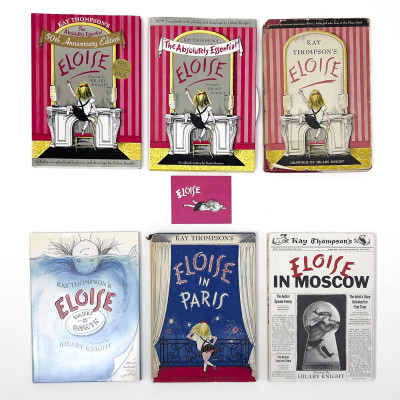Six Eloise Books by Kay Thompson and Hillary Knight