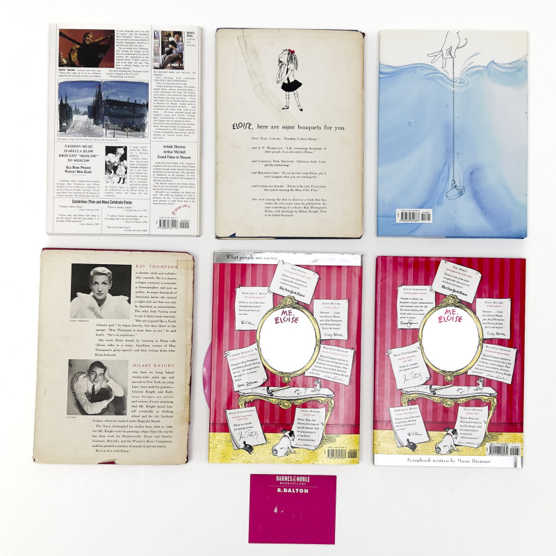 Six Eloise Books by Kay Thompson and Hillary Knight