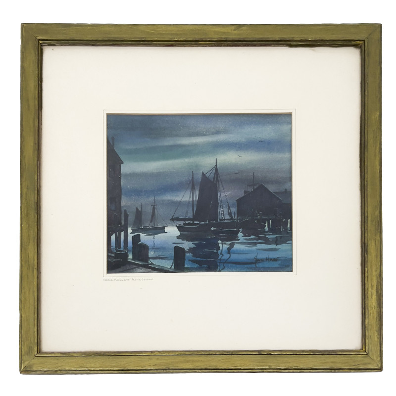 John Hare - Harbor Moonlight, Provincetown