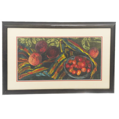 Image for Lot Juzefa Katiliūtė - Still Life with Fruit