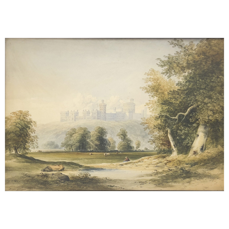 Unknown Artist - Windsor Castle from the Meadowlands