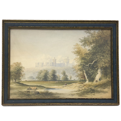 Unknown Artist - Windsor Castle from the Meadowlands