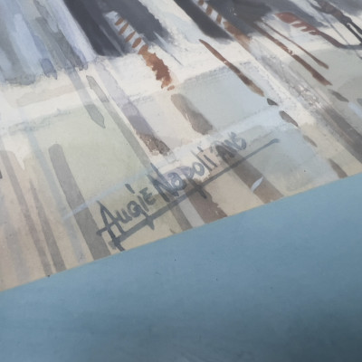 Augie Napoli - Venice Scenes, Group of 2