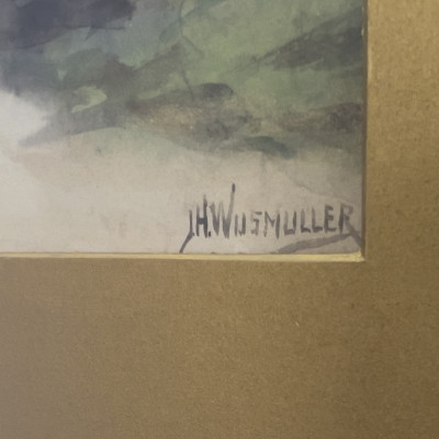 Jan Hillebrand Wijsmuller - Village Scene