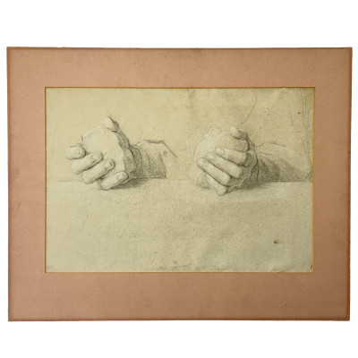 Artist Unknown - Untitled (Study of Hands)