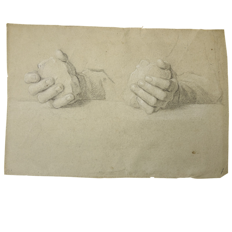 Artist Unknown - Untitled (Study of Hands)