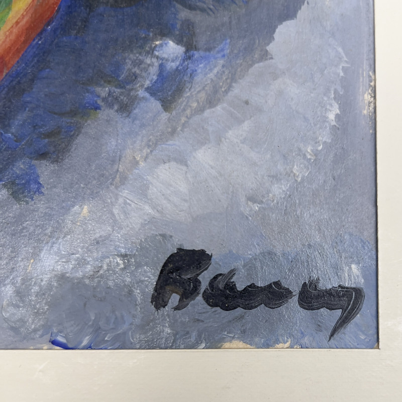 Albert Bela Bauer - Untitled (Still Lifes with Fish), Two