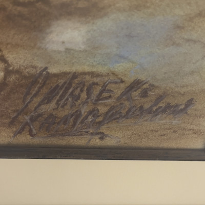 Unknown Artist - Untitled (Village Scene)