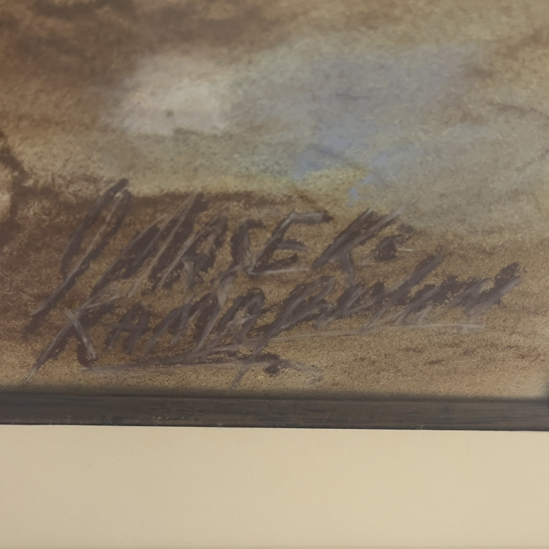 Unknown Artist - Untitled (Village Scene)